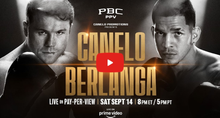 CANELO ALVAREZ vs EDGAR BERLANGA