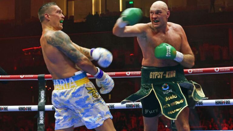 Tyson fury vs Oleksandr Usyk