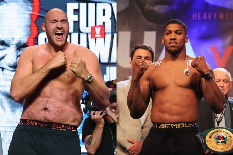 Anthony Joshua Vs Tyson Fury