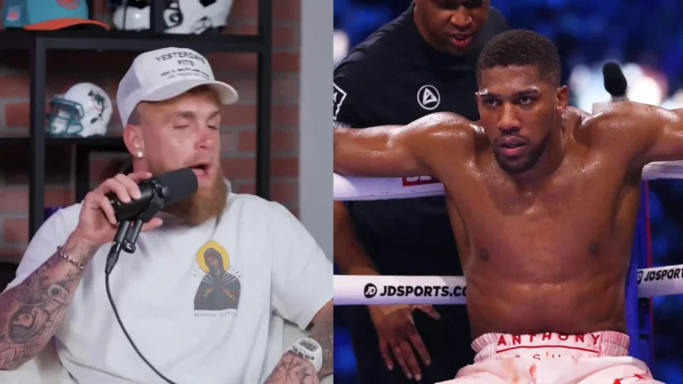 Jake Paul Anthony Joshua