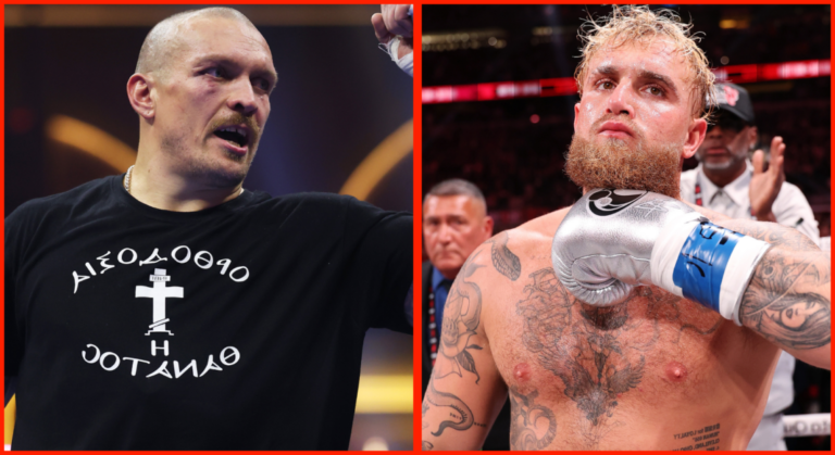 Jake Paul Oleksandr Usyk