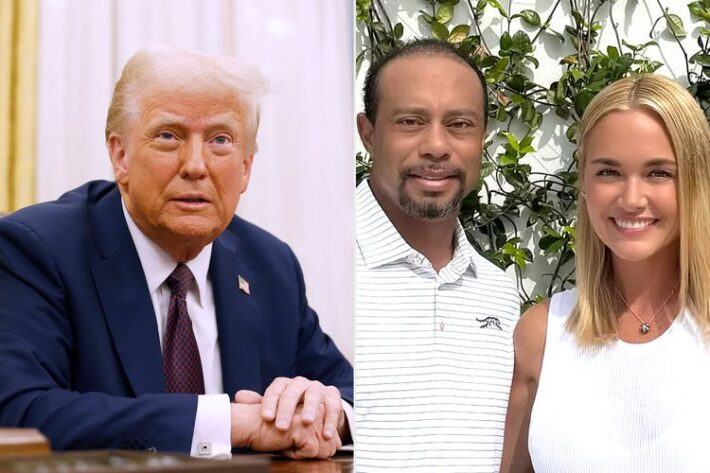 Tiger Woods White House Vanessa Trump