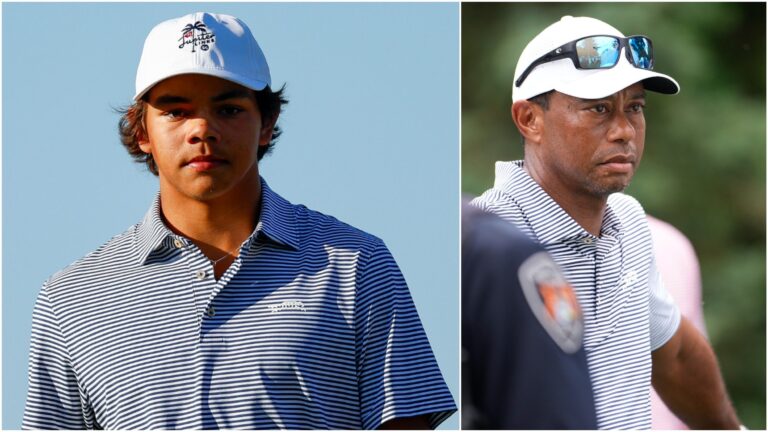 Tiger Woods Charlie Woods